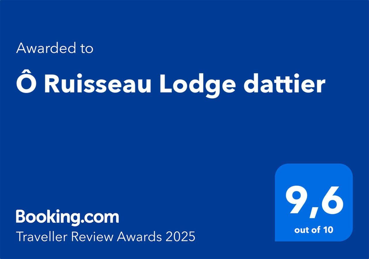 O Ruisseau Lodges - Lodge Dattier Saint-Louis Bagian luar foto